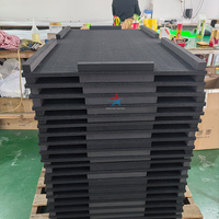 Panneau Acoustique 80% Absorbant le Son Effet Ciel Étoilé à Fibres Optiques Scintillantes avec Vortex et Étoiles Filantes, Changement de Couleur RGBW