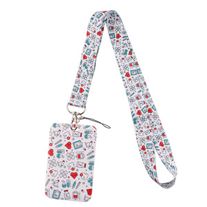 High Quality Custom Medical <strong>Lanyard</strong> <strong>with</strong> Card Holder Polyester Strap for Doctors and Nurses Multiple Styles Available - Product Image 5