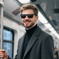 Audífonos Devia Open-Ear Bt 5.4, Resistentes al Agua IPX5, Protección UV400, Gafas con Ganchos para las Orejas, Cancelación de Ruido ENC para Deportes y Correr