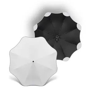 מתקפל מטרייה אוטומטי מותאמים מטרייה עם לוגו הדפסת יוקרה בוטה הטוב ביותר שמש מטרייה