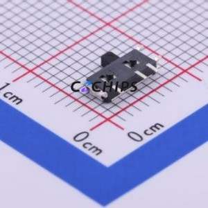 MSK12C02-HB Slide Switch SMD Switch Single Pole Double Throw Rectangle Pin Header SMD Tab 8mm - Product Image 2