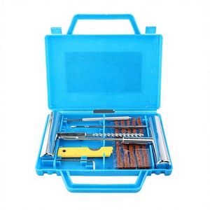 Kit de Reparación de Neumáticos de Alta Resistencia de 46 Piezas, Herramienta Manual con Kit Universal de Tapones y Parches para Autos y Camiones - Product Image 4