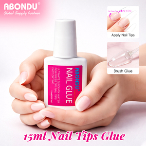 Colle à ongles en gros pour faux ongles, marque privée, forte adhérence, 15 ml, fabricant de colle à ongles - Product Image 1