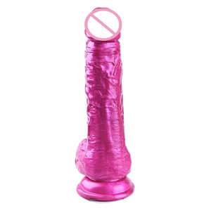 Consolador realista de silicona de Color nacarado de 7 ", Base de succión fuerte, juego <span class=keywords><strong>Anal</strong></span>, Estimulación del punto G, Juguetes sexuales para <span class=keywords><strong>mujeres</strong></span> y hombres - Product Image 3