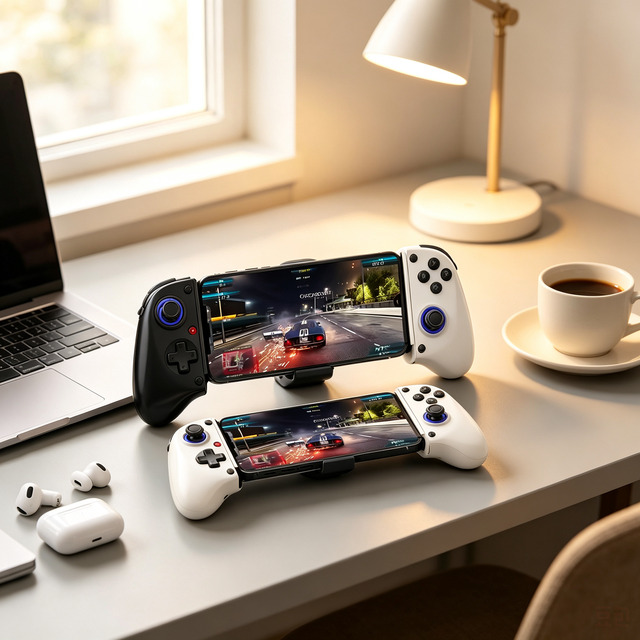 D11 Telescopic Mobile Gaming Controller RGB Light Phone Stretching Gamepad for Android IOSwitch