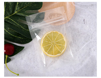 Pochettes alimentaires en plastique, sacs à fermeture éclair transparents pour biscuits