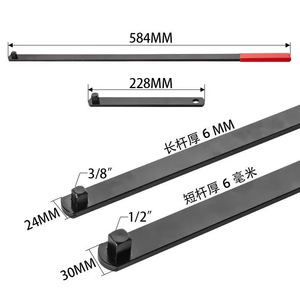 Clé tendeur de courroie ProGrade, ensemble de 8 pièces, en acier au chrome-vanadium, avec barre d'extension, outil de réparation automobile - Product Image 3