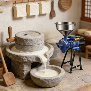 Máquina para Hacer <span class=keywords><strong>Harina</strong></span> de Maíz, 1400 RPM, 220V, 3500W, Motor Eficiente, Capacidad de 60 kg/h, para Arepas y Empanadas Colombianas - Product Image 3