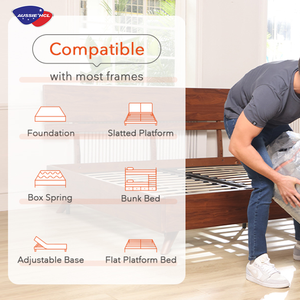 Fundas Protectoras de Colchón Transpirables de Lujo para Hoteles Modernos de Cinco Estrellas, Diseño Europeo de Primera Calidad, Colchón de Espuma Viscoelástica - Product Image 5