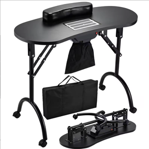 Table de manucure pliable et portable pour stand de rue, table de manucure mobile en gros - Product Image 3