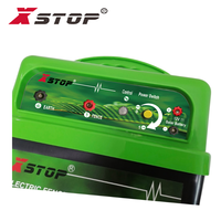 Zonne-Energie Hek Energizer Dier Elektrische Afrastering Controller 5 J Met Zonnepaneel Aangedreven Voor Vee Vee