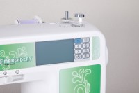 Máquina de Coser y Bordar Eléctrica Automática JK890B, Equipo Doméstico con Numerosos Motivos de Bordado