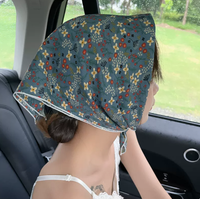 Leuke nieuwe stijl zachte bloemenkatoenen vierkante bandana creatieve multifunctionele hoofddoek voor dagelijkse outfits Vibe Photography Wedding
