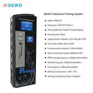 Sistema di gestione del parcheggio RFID automatico SEWO per il distributore di biglietti scheda di scansione parcheggio ingresso uscita - Product Image 3