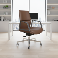 Ensemble de chaises de bureau de direction haut de gamme, design moderne et luxueux pour salle de conférence, vente directe d'usine