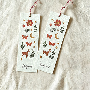 Marcapáginas de Papel con Semillas Impresas Personalizadas, Semillas de Flores Silvestres Integradas, Ecológico, Marcapáginas de Papel con Semillas Troqueladas - Product Image 2