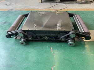 Ép thủy lực Tấm cạo công cụ băng tải vành đai Báo Chí trục lăn scraper lưu hóa tấm sạch máy cao su chế biến 380V 7kW - Product Image 3