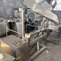 Nouvel élévateur manuel à viande KESSLER en acier inoxydable, système de levage sur chariot, capacité élevée de 3000 kg/h, trémie de 200 L anti-basculement