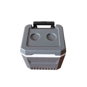 Custom Logo Pull <b>Rod</b> Wheeled Portable Cooler Box 18L Convenient Camping Travel Ice Chest Box - Product Image 3