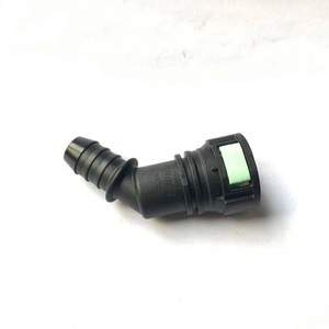 Conector de Codo para Línea de Combustible de 15.82mm, 135 Grados, Conexión Rápida, Plástico Negro, Pieza Automotriz - Product Image 3