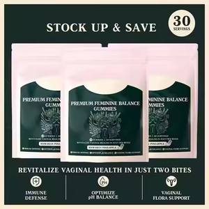 Dropshipping OEM Gummies Équilibre Premium 60 Vegan Sans Gluten Soutien Immunitaire 60 Compléments Santé et Bien-Être pour Adultes - Product Image 3