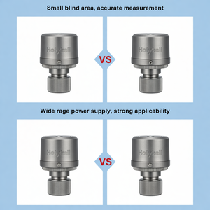 Capteur de niveau de réservoir de carburant à ultrasons 4-20 mA, transmetteur de mesure de niveau à ultrasons - Product Image 5