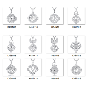 Sevimli Tasarım Bola Kolye Melek Sesler Topu Bebek Fısıltı Arayan Melekler Kolye Chime Ses Müzikal Bola Toptan - Product Image 2