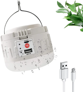 <span class=keywords><strong>Cuatro</strong></span> modos de iluminación Atenuación Lámpara solar colgante portátil Camping USB Batería de litio reemplazable solar Led Luz de emergencia - Product Image 5