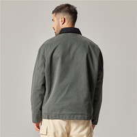 Veste bomber vintage streetwear automne-hiver pour homme, vêtements de chasse, style américain Ami Khaji Star Crossing Detroit, manteau matelassé en coton