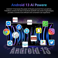 Tablet PC Terbaru 12 Inci 2K FHD Layar Besar Android Komputer Tablet 8-core UNISOC T616 5+13MP Super Tipis Tab 6+128GB