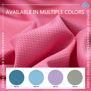 도매 150gsm 100% 폴리에스터 버드아이 메쉬 원단 통기성 흡습 속건 스트레치 원단 스포츠웨어 티셔츠용 - Product Image 3