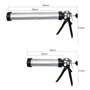 Pistola <span class=keywords><strong>de</strong></span> Calafateo Neumática Inalámbrica, <span class=keywords><strong>Aplicador</strong></span> <span class=keywords><strong>de</strong></span> <span class=keywords><strong>Silicona</strong></span> <span class=keywords><strong>de</strong></span> 600 ml, Sellador Manual - Product Image 2