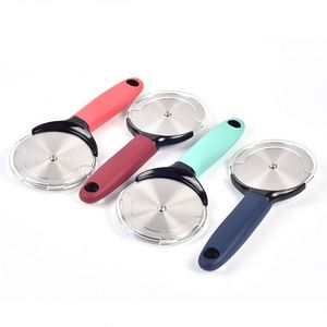 Stainless Steel Cutting <b>Wheel</b> Interesting Classic Kitchen Gadgets With Protective Covers, Suitable for Pizza Lovers - Product Image 2