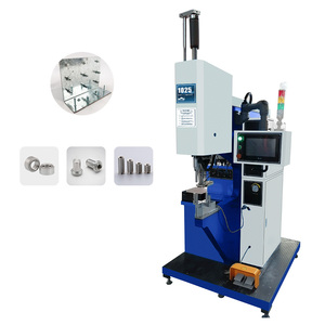 1025-msp 10 tấn 650mm họng sâu hoàn toàn thủy lực PLC màn hình cảm ứng Fastener chèn máy - Product Image 4