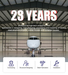 إطار فولاذي سهل التجميع، بناء فولاذي خفيف قابل للتفكيك، hangar طائرة للبيع - Product Image 5