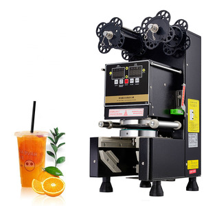 Paper <strong>Cup</strong> 95/90/89/88mm <strong>K</strong> <strong>Cup</strong> Filling and Manual Plastic Bubble Tea Automatic <strong>Cup</strong> Sealing <strong>Machine</strong> for Aluminium Foils - Product Image 1