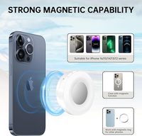 Lampu cincin ponsel magnetik portabel, lampu Ring magnetik portabel untuk perekaman Video dan lampu isi ulang untuk swafoto, fotografi, riasan, Vlog