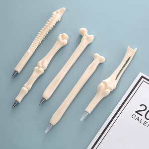 <span class=keywords><strong>Stylo</strong></span> à bille en plastique fantaisie, <span class=keywords><strong>stylo</strong></span> signature bleu créatif, papeterie originale, stylos à bille en forme d'os, vente en gros - Product Image 4
