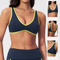 Ensemble de vêtements de sport pour femmes : Soutien-gorge de sport push-up et leggings de yoga taille haute pour le sport, les loisirs et la gym