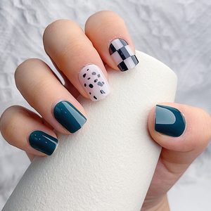 TSZS gros court carré <span class=keywords><strong>faux</strong></span> réutilisable presse sur les <span class=keywords><strong>ongles</strong></span> avec onglets adhésifs pour <span class=keywords><strong>ongles</strong></span> <span class=keywords><strong>ongles</strong></span> bricolage maison <span class=keywords><strong>ongles</strong></span> artificiels - Product Image 5