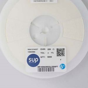 Whole -Sale RR1608 0603L2200FT 0603 1608 Resistors Chip Resistors SMD Resistors 220ohm 1% 1/10W Thick Film Resistor - Product Image 1