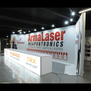 3x6 Flex rộng nhanh chóng tùy chỉnh thiết kế hiển thị EXPO Backdrop Banner đứng triển lãm với vải tùy chỉnh - Product Image 2