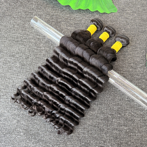 Paquete de Cabello Humano Virgen Vietnamita 100% Sin Procesar, Ondulado Profundo, de 8 a 30 Pulgadas, Color Negro Natural - Product Image 3