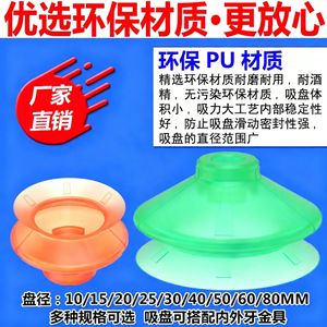 Ventosa Industrial de Vacío SPB1 10 20 30 40 50 60 80 de Goma PU para Brazos Robóticos - Product Image 4