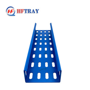 Canaux de câblage en aluminium perforé de haute qualité pour l'extérieur, revêtement en poudre, longueur 1000-6000 mm, ventilation - Product Image 3