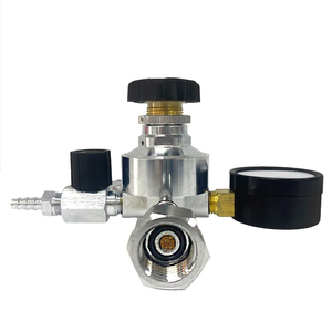 Chất lượng cao Kép Đồng hồ đo CO2 kegerator điều chỉnh bia điều chỉnh với núm điều chỉnh áp suất - Product Image 4