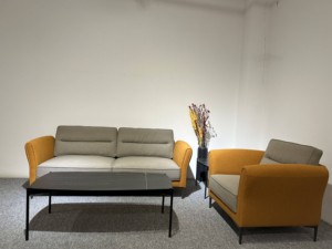 Sillón de Oficina de Diseño Moderno de Alta Calidad, Sofá Individual de Tela para Oficina - Product Image 2