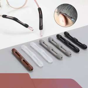 Manchons d'oreille antidérapants en silicone tendance, doux et <span class=keywords><strong>élastique</strong></span>s, pour lunettes et lunettes <span class=keywords><strong>de</strong></span> soleil, attaches pour écouteurs, accessoires - Product Image 2