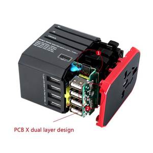 Adattatore da viaggio universale con caricatore USB/adattatore da viaggio globale con adattatore da viaggio universale Usb - Product Image 2