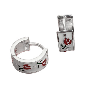 <span class=keywords><strong>Orecchini</strong></span> a Fiore di <span class=keywords><strong>Tulipano</strong></span> in Argento S925 Super Fairy 2024 con Design Minimalista, Stesso Bottone per Orecchio per Occasioni Regalo - Product Image 1